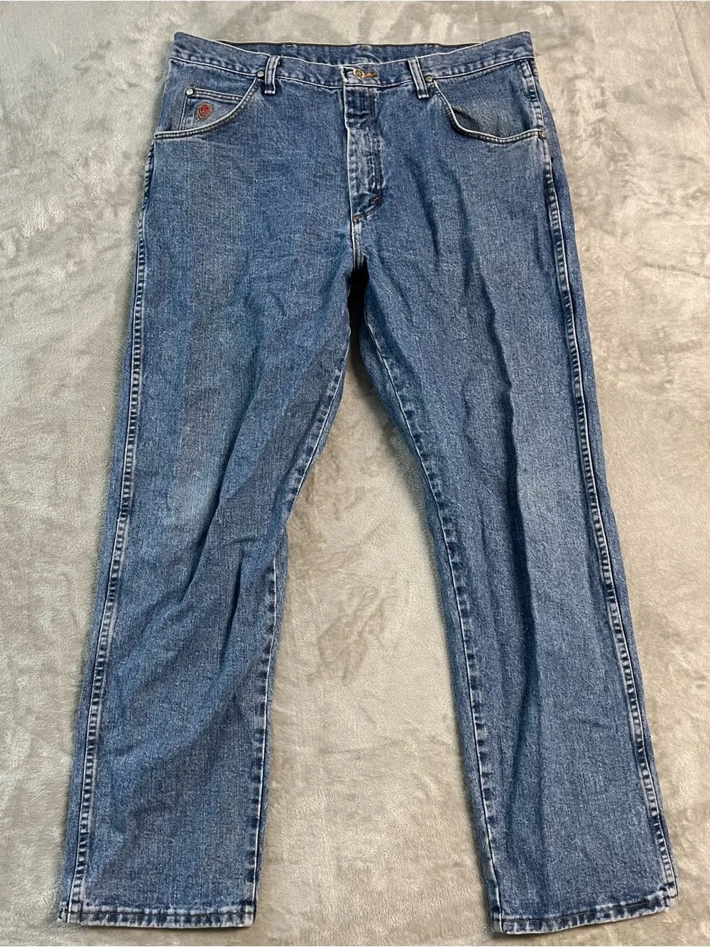 Twenty X Jeans Mens 38x32‎ (36x31) Blue Denim Western Cowboy Straight Leg
